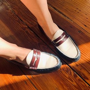 Steve Madden two tone loafers
